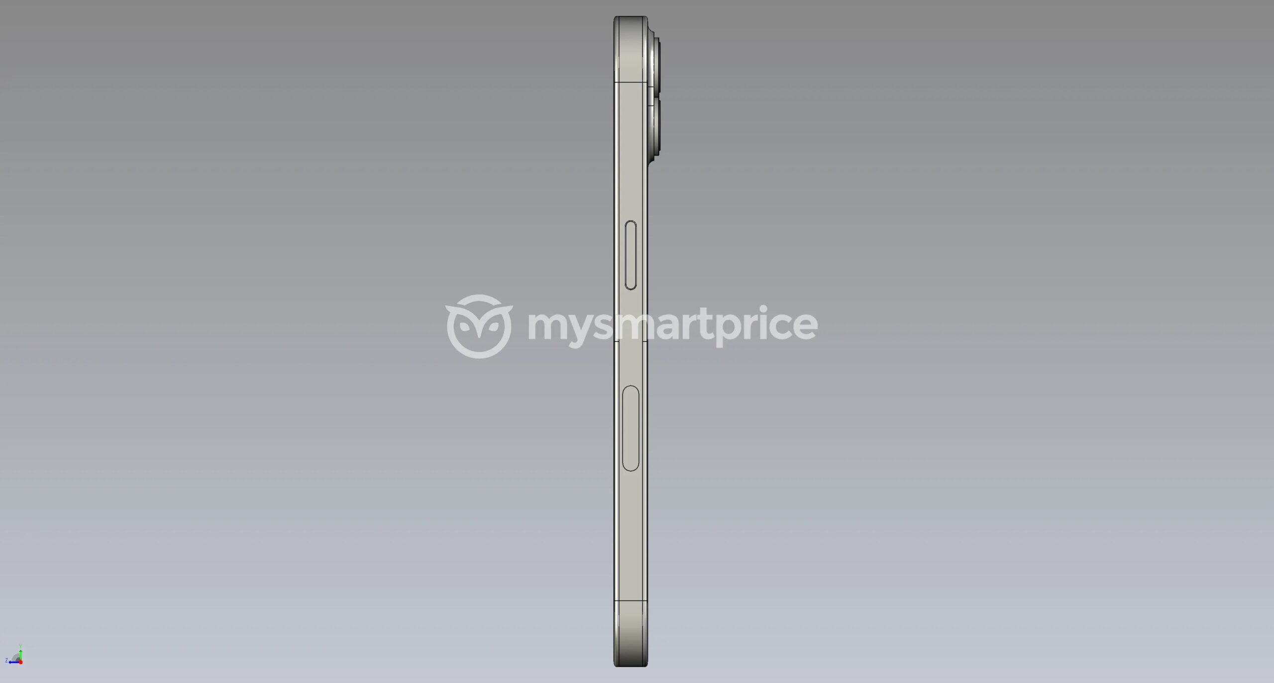 iPhone 14 CAD模型圖曝光，外觀設計看不出來有變化？