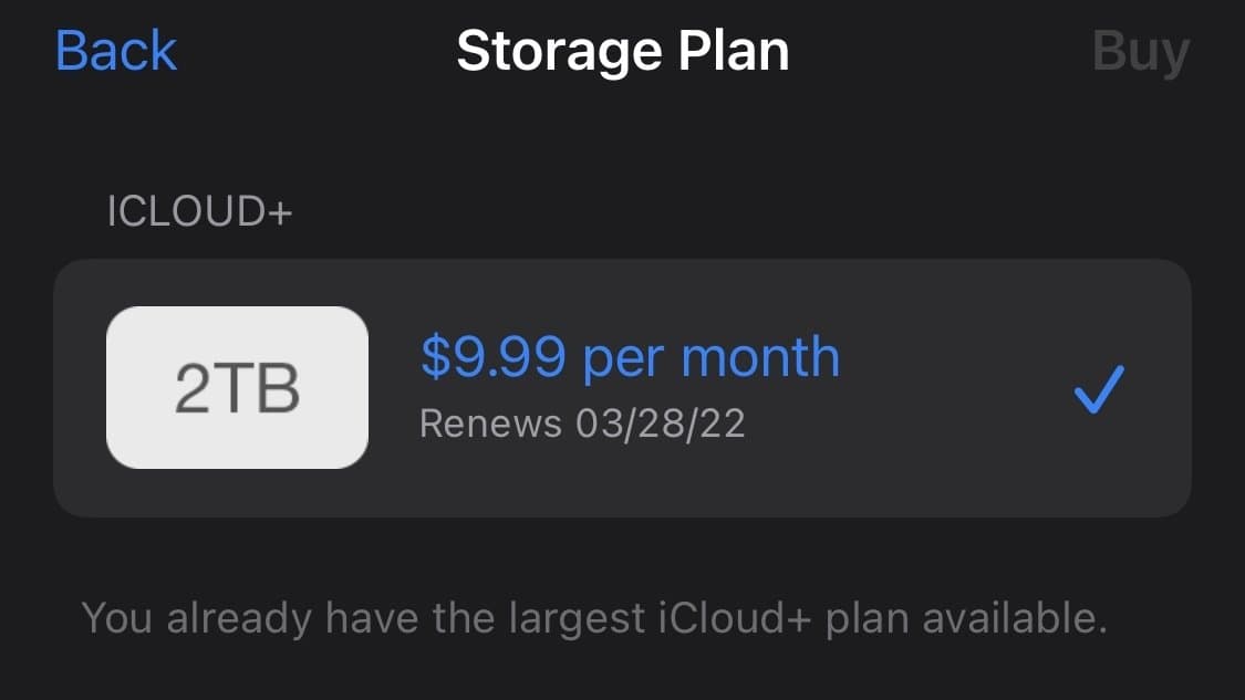 擴充 Apple One 的 iCloud 儲存空間方法