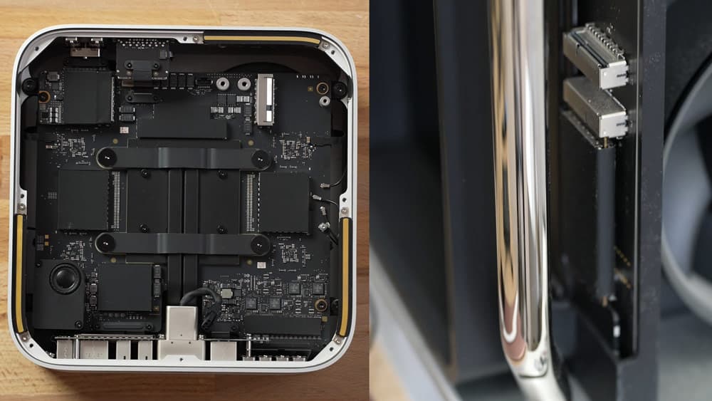 Mac Studio 拆解出爐！SSD允許更換升級擴充、M1 Ultra超巨大