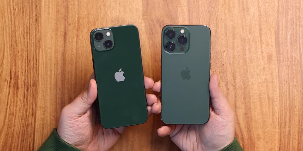 兩款 iPhone 13 綠色差異1