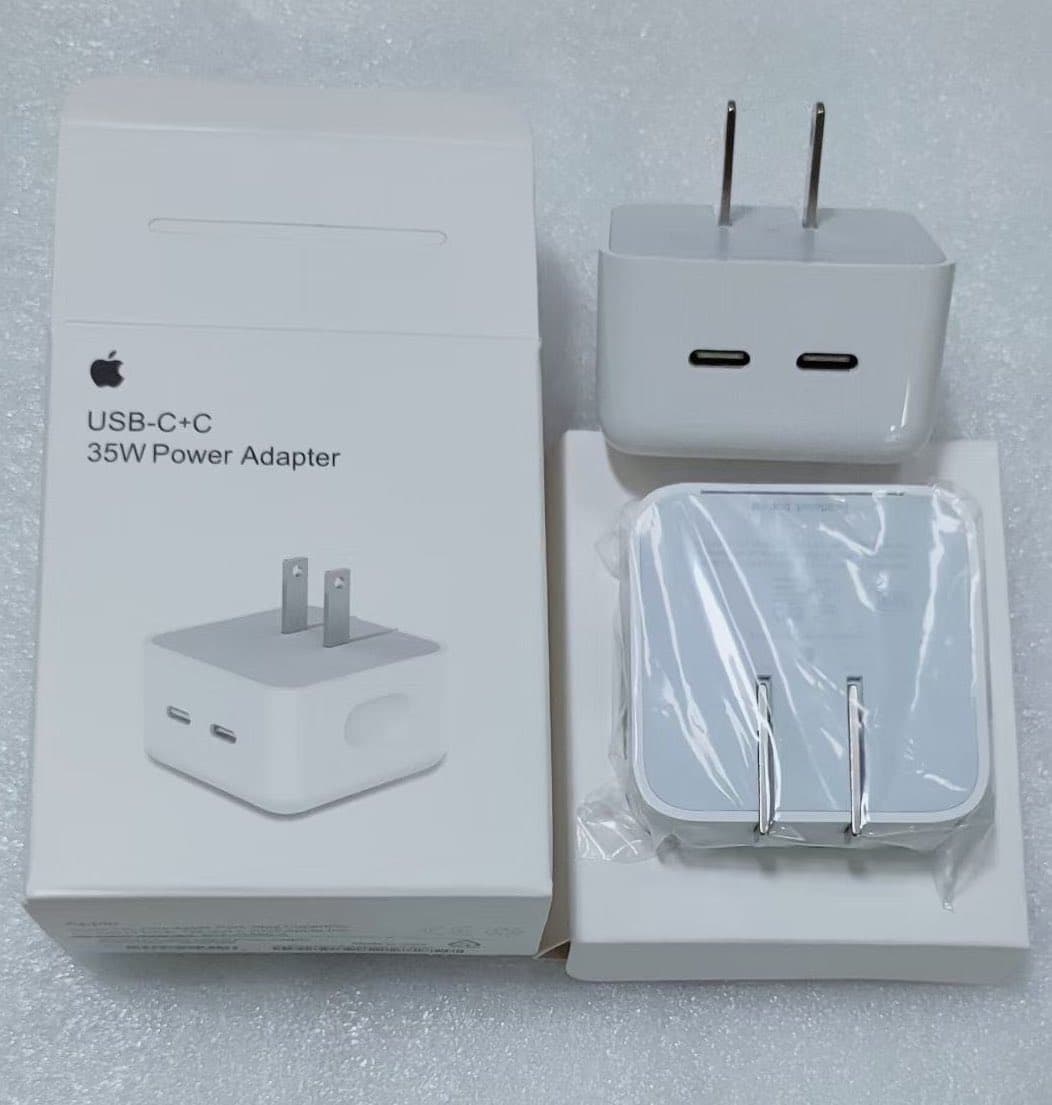 Apple 35W充電器實體外包裝曝光？中國山寨品搶先開賣（有圖）2