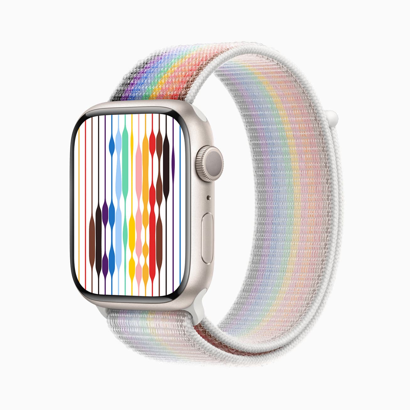 Apple Watch 彩虹版運動錶帶