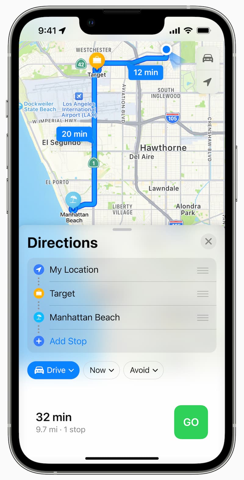 iOS 16多點規劃導航
