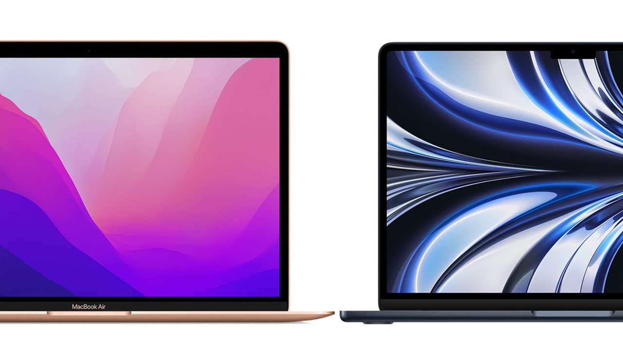 M2 MacBook Air 和 M1 MacBook Air 硬體規格比較