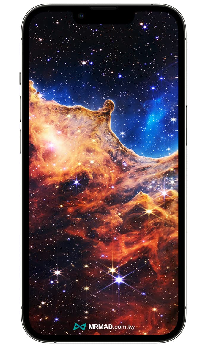 韋伯太空望遠鏡iPhone / Android 手機桌布下載