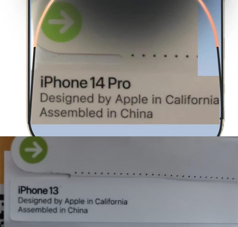 iPhone 14包裝盒提前曝光，產品正面圖和命名貼紙搶先看2