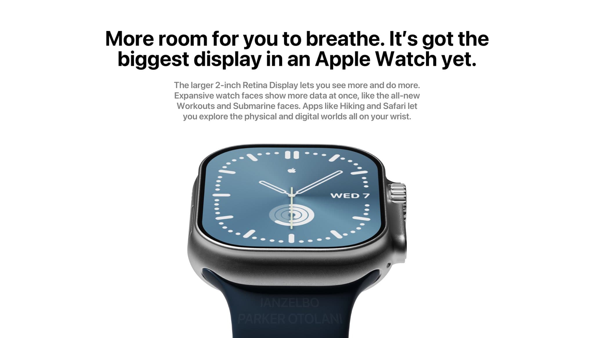 Apple Watch Pro 近「原廠真機渲染圖」出爐 外觀美到爆表