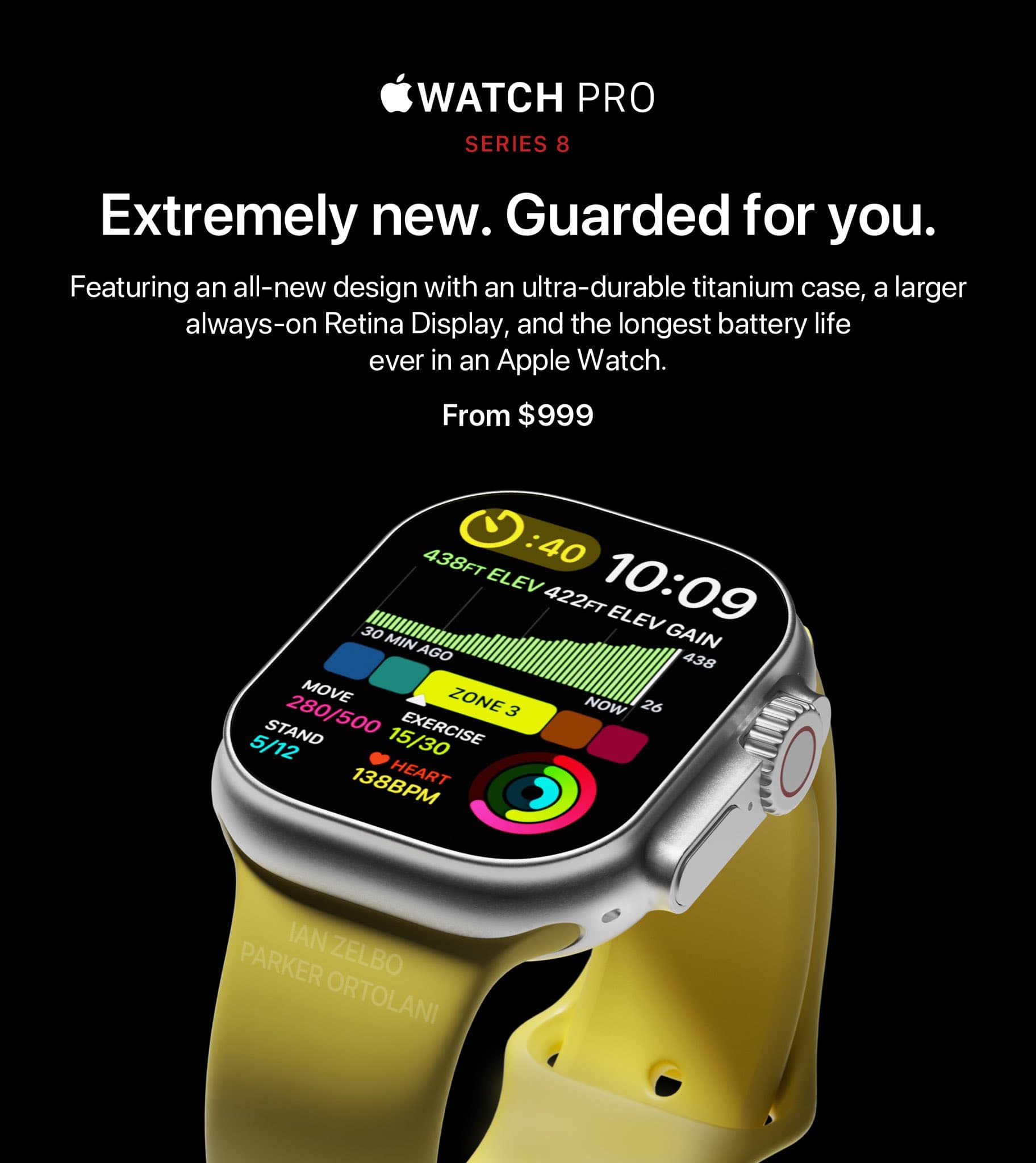 Apple Watch Pro 近「原廠真機渲染圖」出爐 外觀美到爆表4