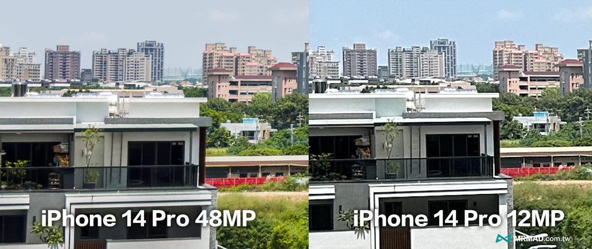 iPhone 14 Pro 用48MP與12MP有什麼差別
