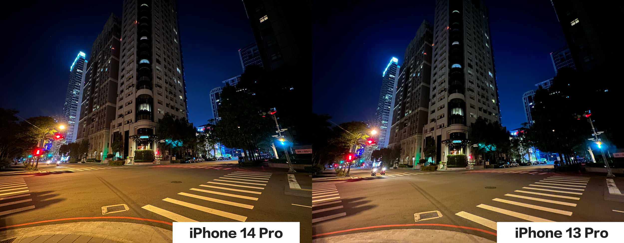 iphone 14 pro night shot comparison 13
