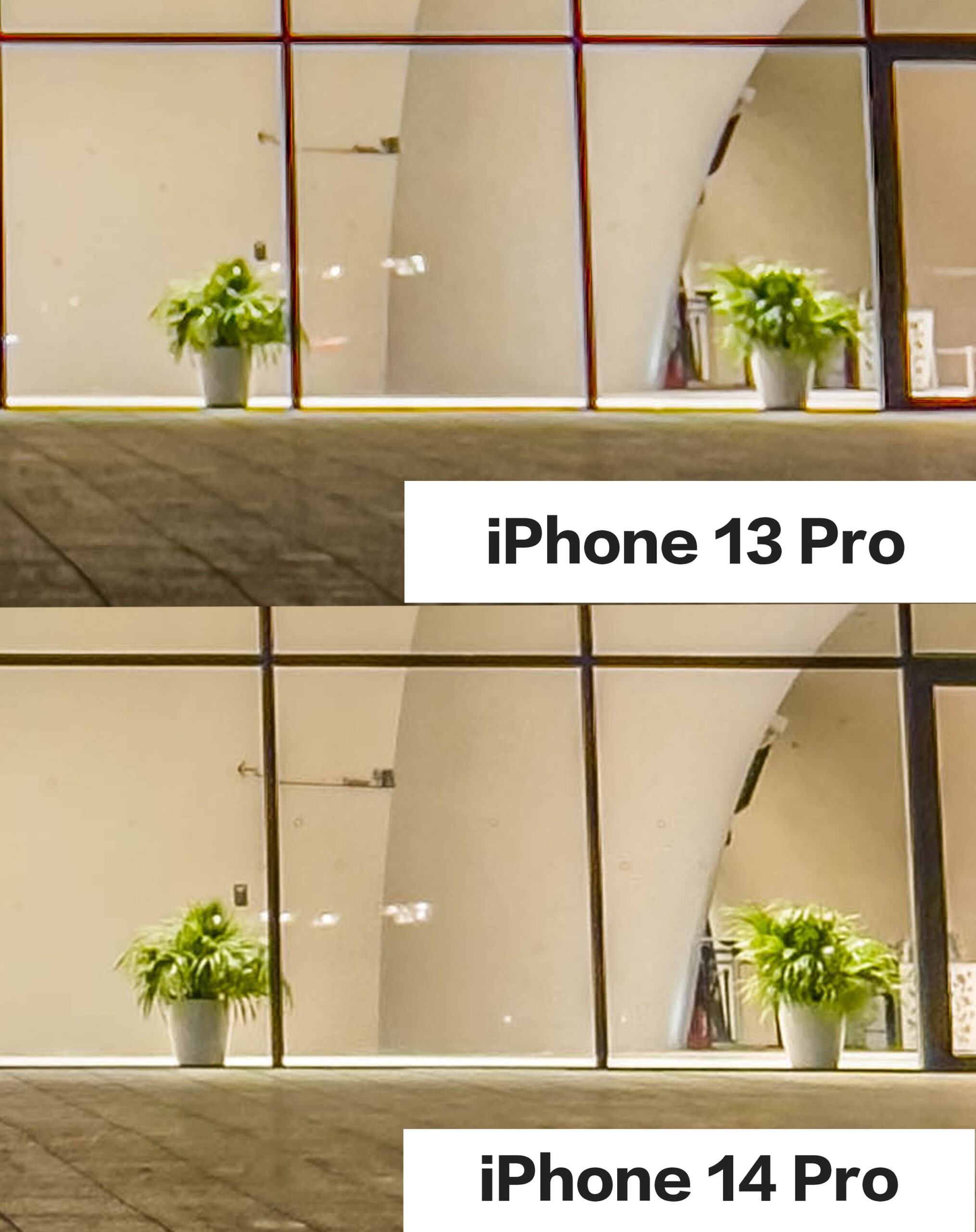 iPhone 14 Pro 2倍變焦 ProRAW鏡頭夜拍比較1