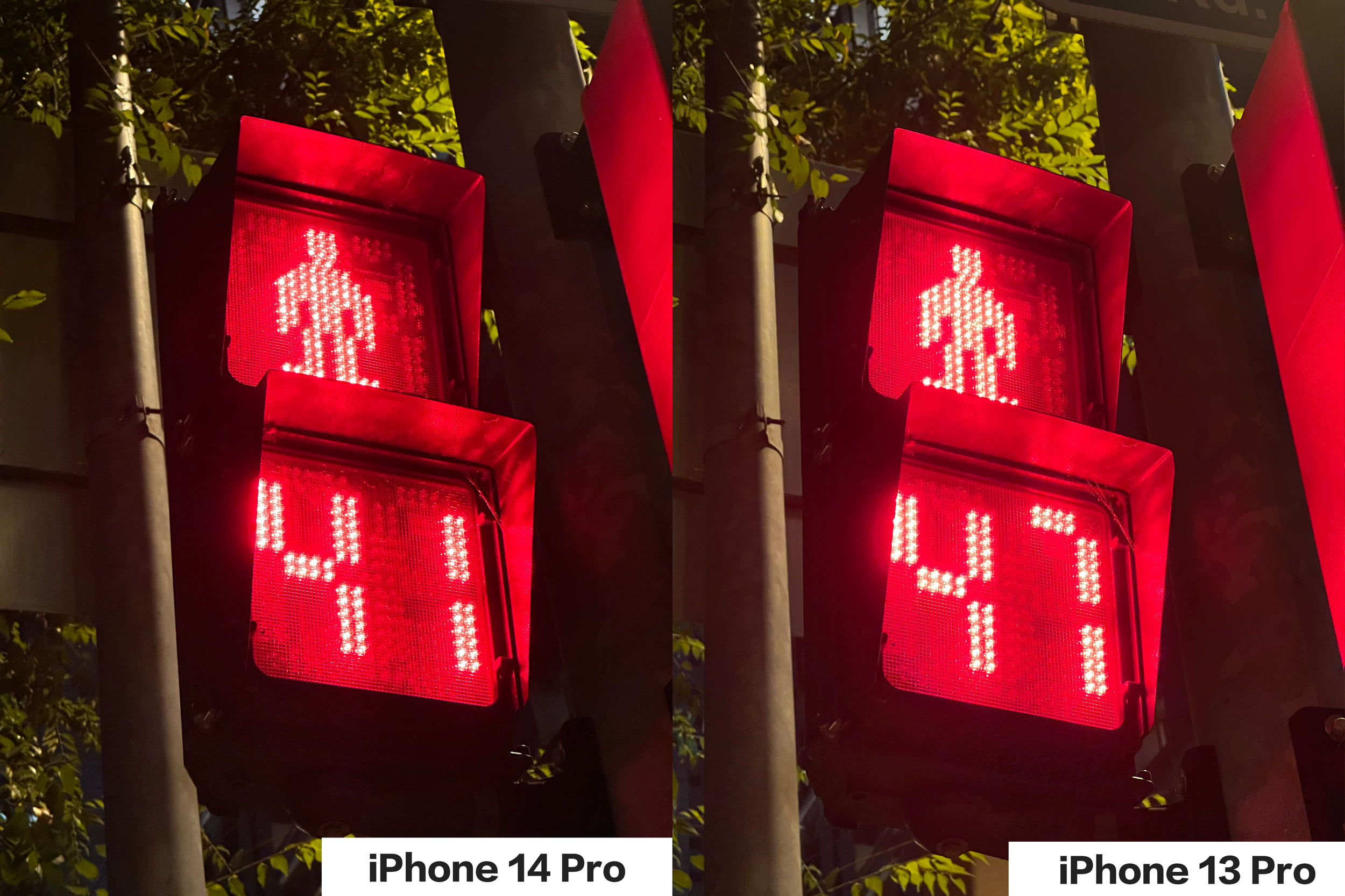 iPhone 14 Pro夜拍比較實測