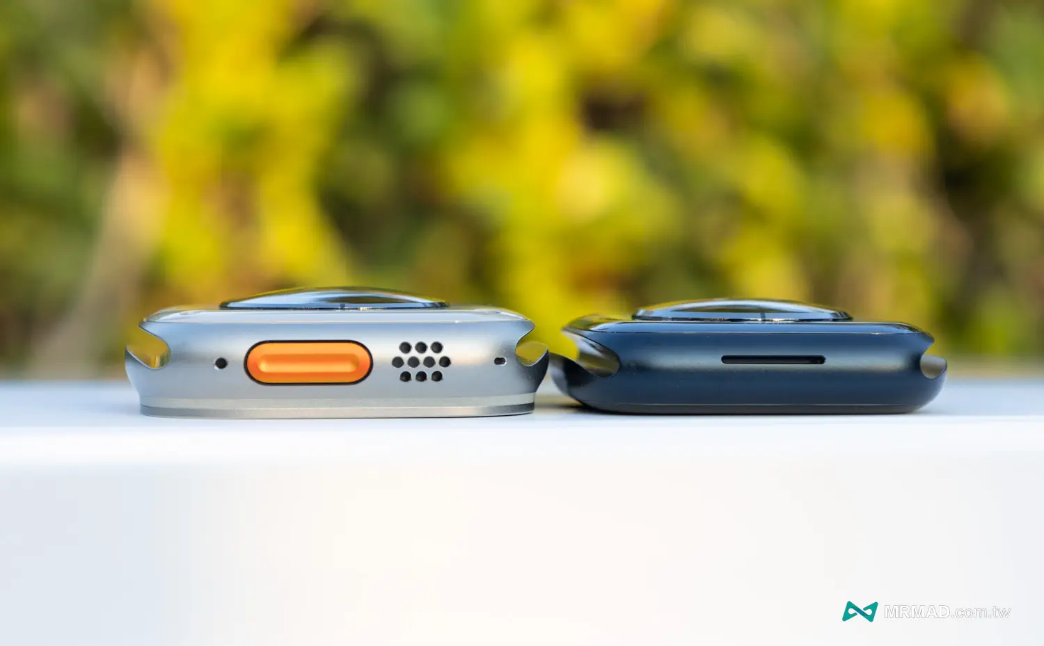 Apple Watch Ultra vs. Apple Watch Series 外觀差異比較4