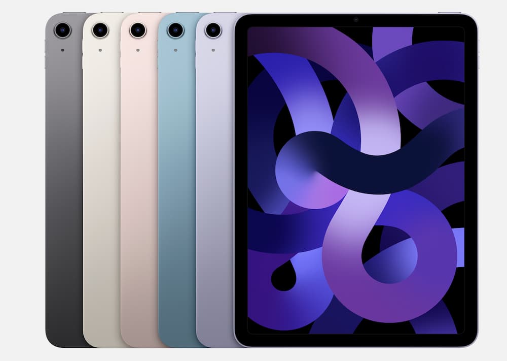 iPad Air 5 外觀顏色