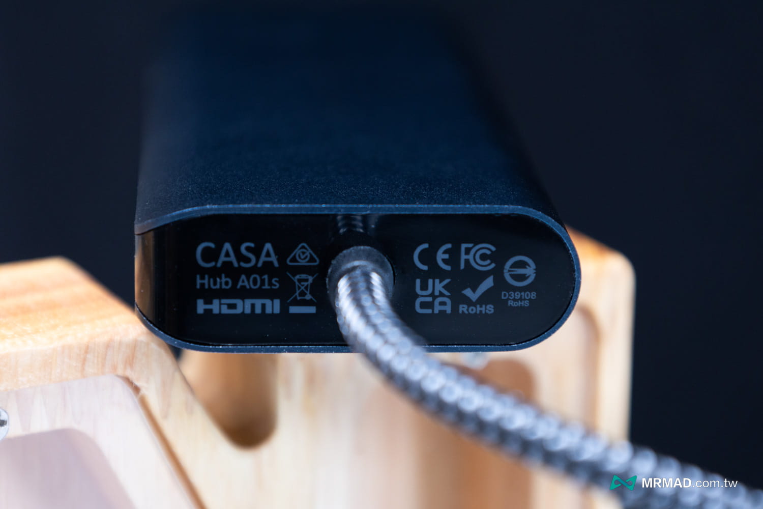 亞果元素 CASA Hub A01s 開箱HDMI 4K、USB-A 3.1、乙太網路孔與100W快速充電3