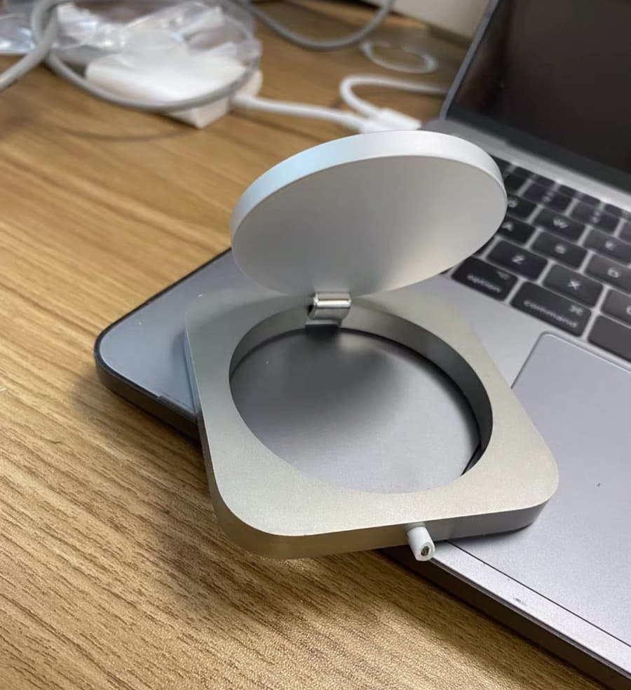 蘋果未發表的Apple Magic Charger 磁吸充電器產品
