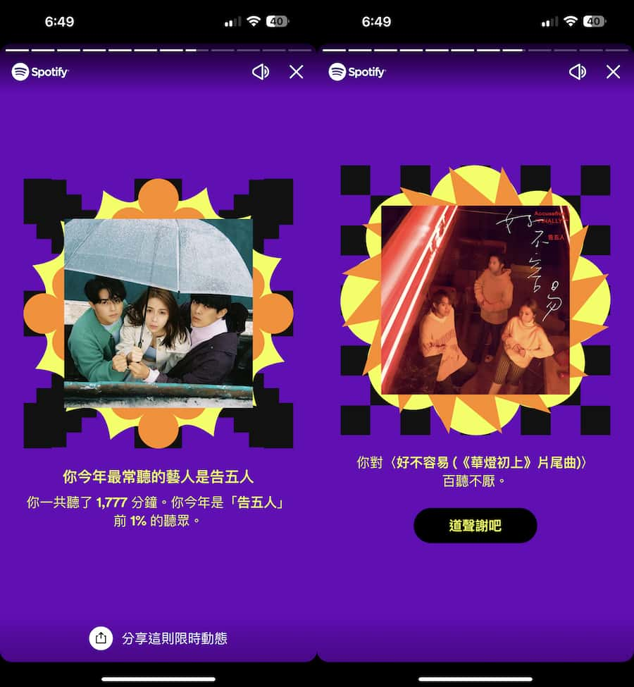 開啟 2022 Spotify 年度回顧6