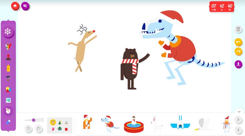 Google聖誕老人追蹤器整合30款互動式遊戲1