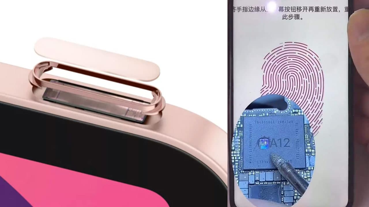 the first iphone fingerprint recognition combined with face id