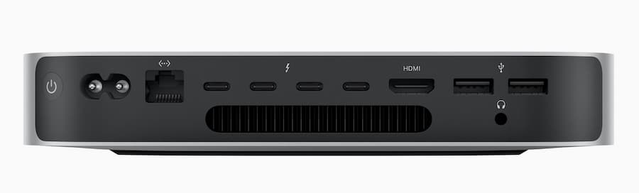 new m2 mac mini official features 4