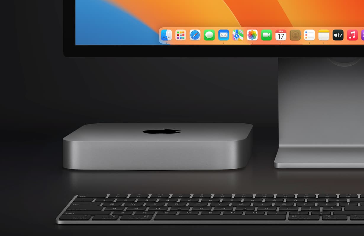 new m2 mac mini official features