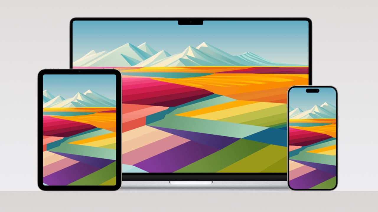 3款iPhone 極簡桌布風格免費分享下載（iPad與Mac也適用）