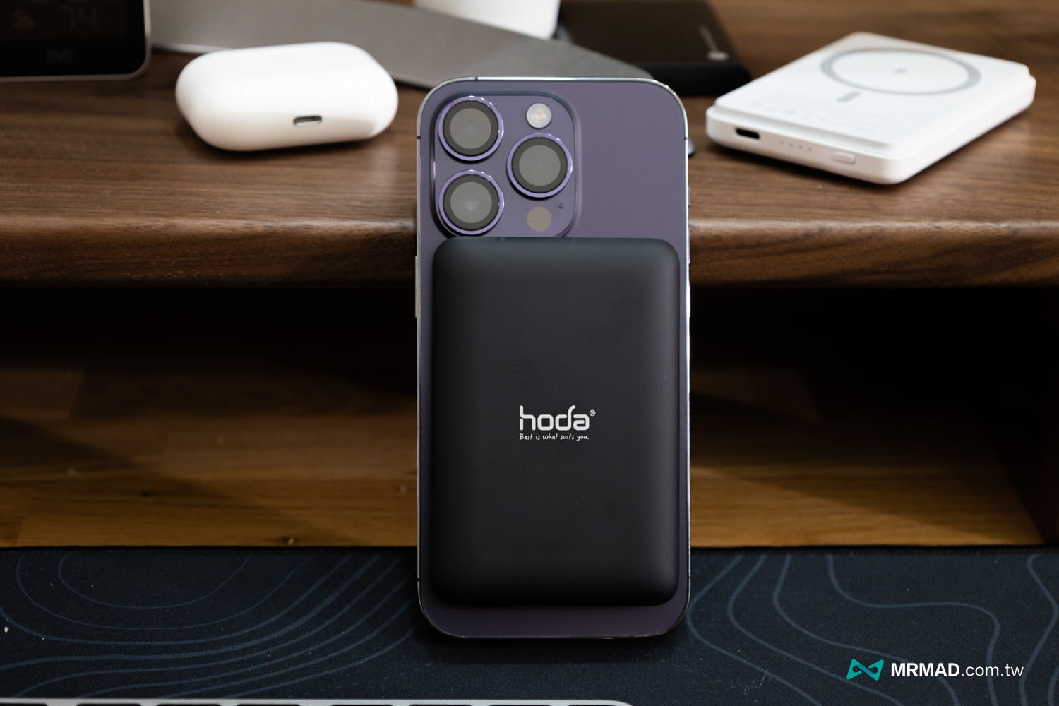 hoda 磁吸行動電源開箱｜性價比超越蘋果MagSafe 行動電源