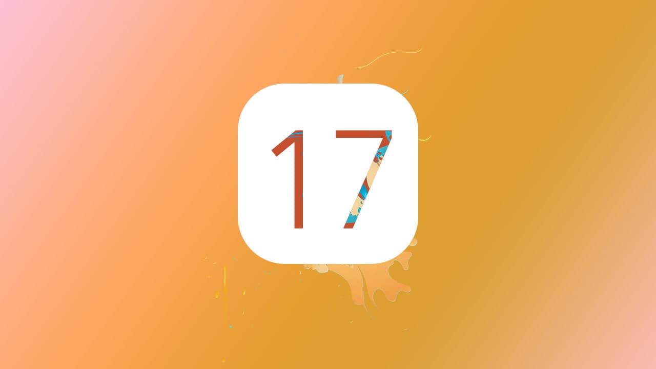 iOS 17 icon orange gradient