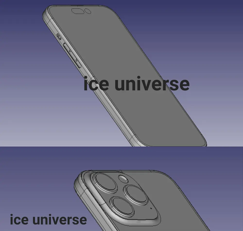 iPhone 15 Pro Max 外觀設計圖片流出，揭露機身造型與尺寸1