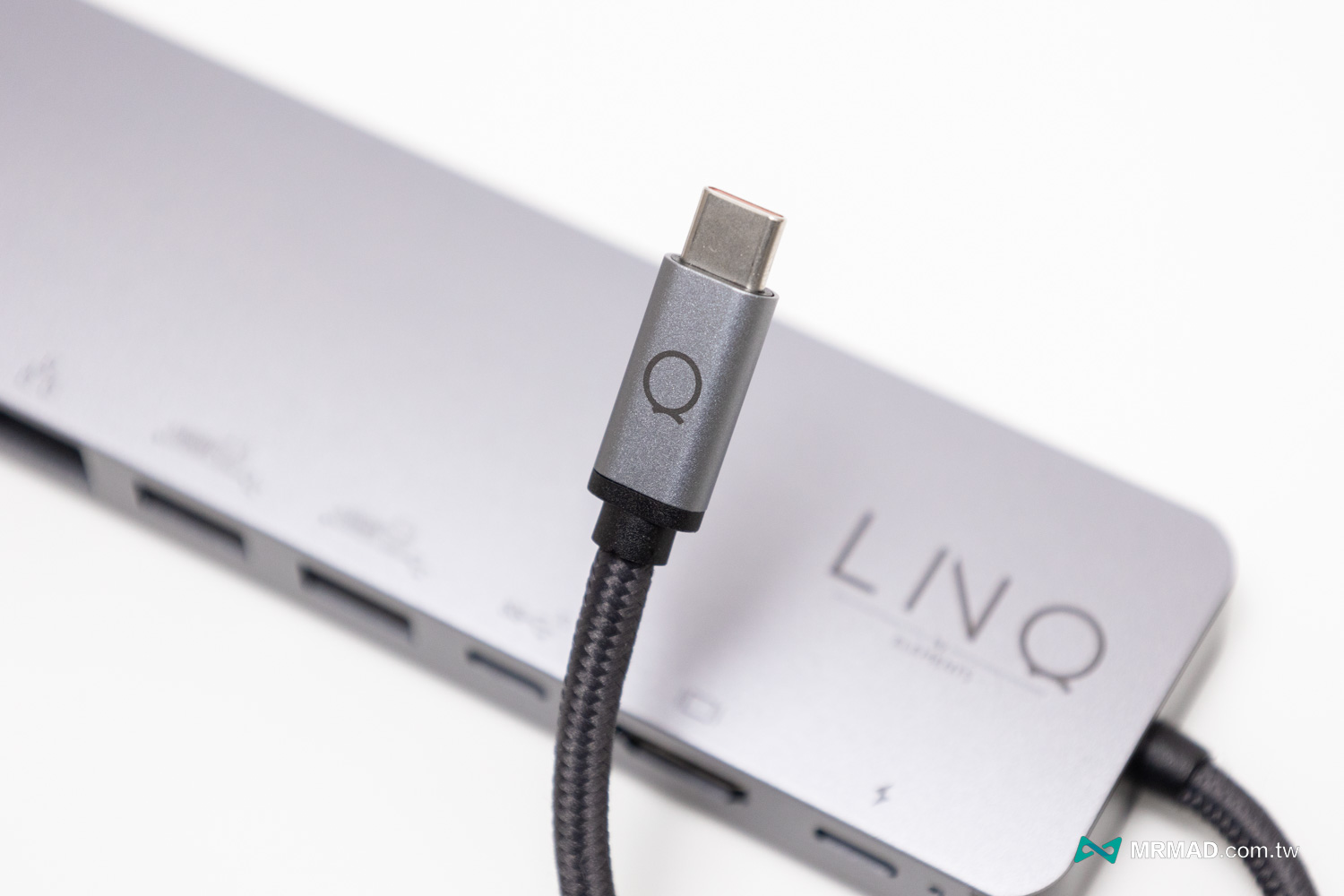 丹麥LINQ 9合1 SSD Pro Studio Hub 集線器開箱8