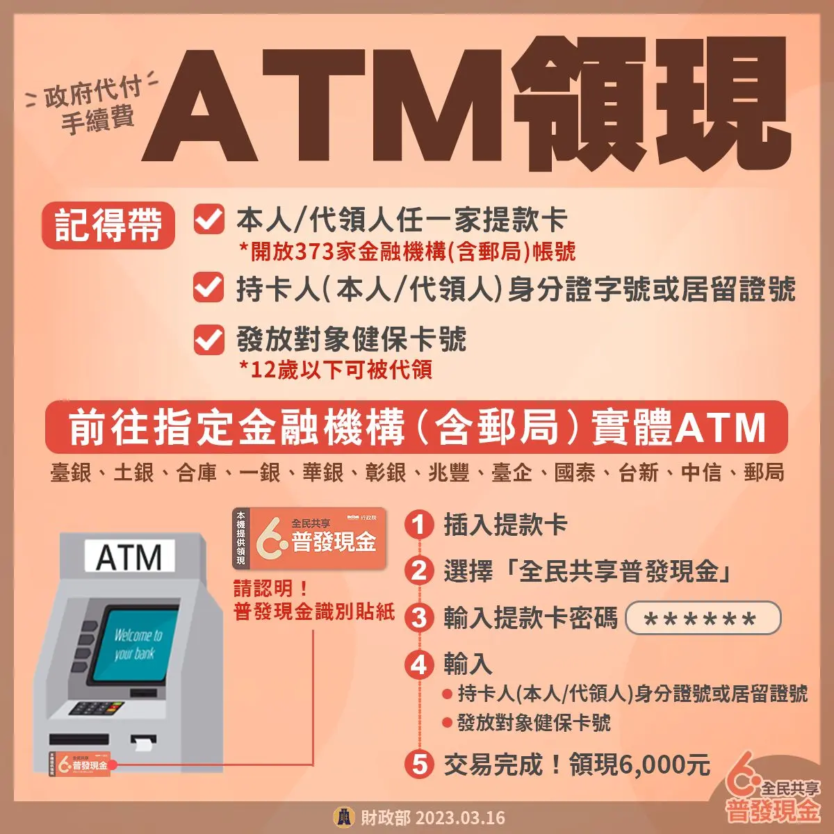 taiwan national cash 6000 yuan 2023 a4
