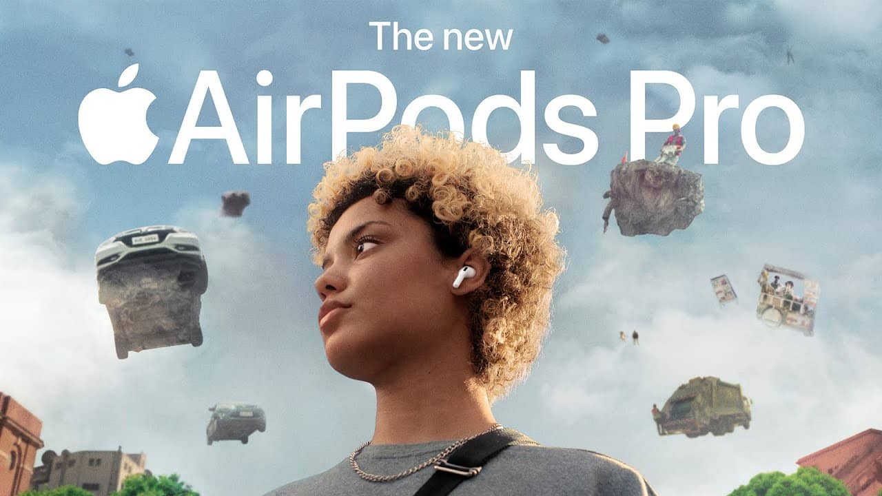 Apple 發布全新廣告！AirPods Pro 2 主動降噪能力提升2 倍