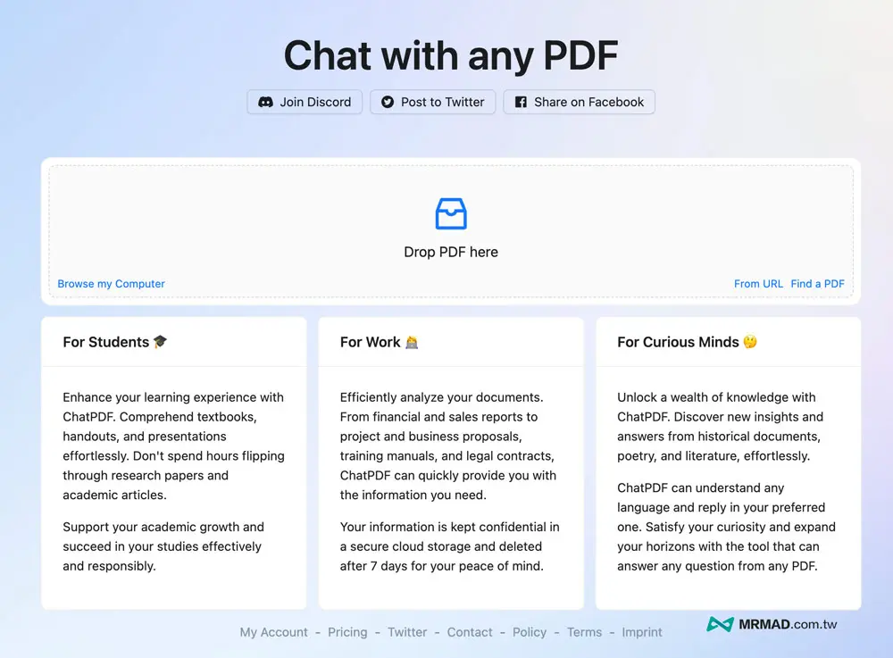 How to use ChatPDF?Comprehensive analysis of PDF files ChatGPT teaching