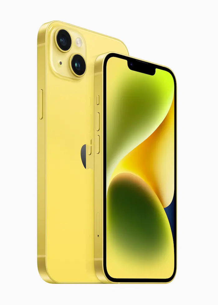 Apple iPhone 14 黃色正式亮相，台灣3月10日開放預購