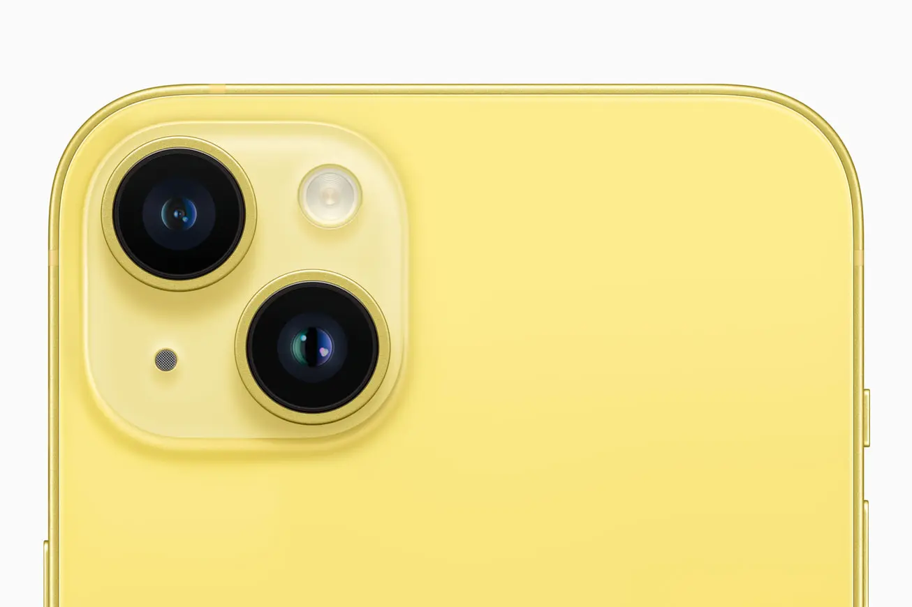 new yellow iphone 14 and iphone 14 plus 3