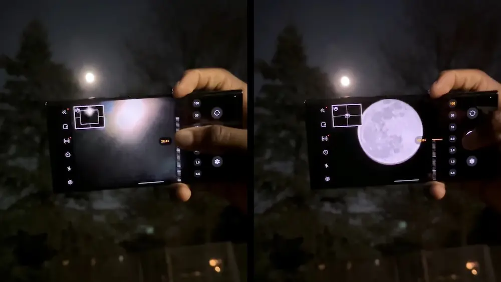 Is the Samsung mobile phone taking pictures of the moon fake? Netizens measured Space Zoom moon is AI drawing effect 1