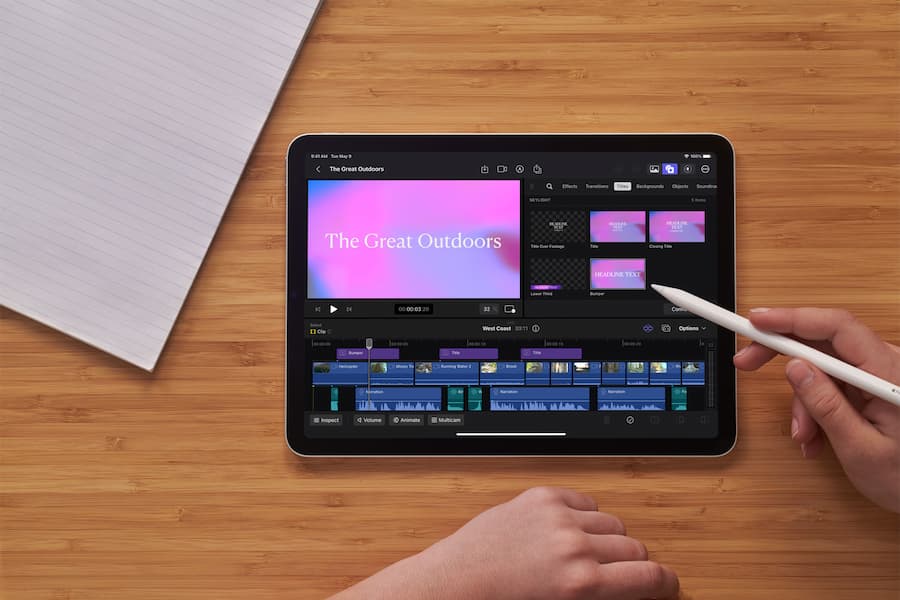 iPad變行動工作室！iPad版Final Cut Pro 和 Logic Pro正式推出2