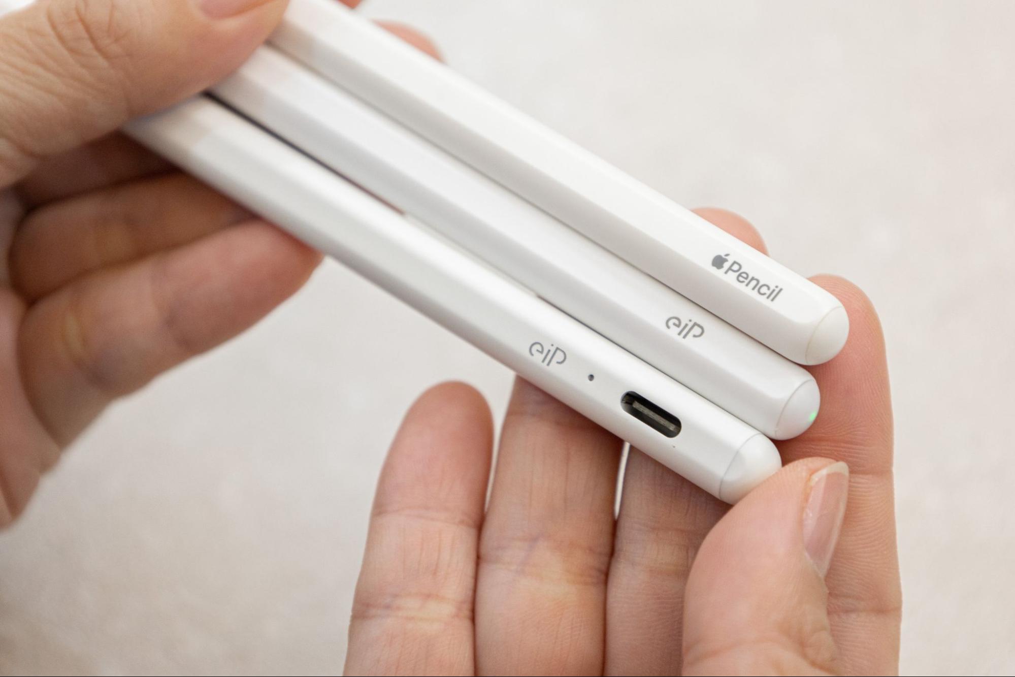 eiP Pencil 觸控筆開箱評測：低價版 Apple Pencil 觸控筆5