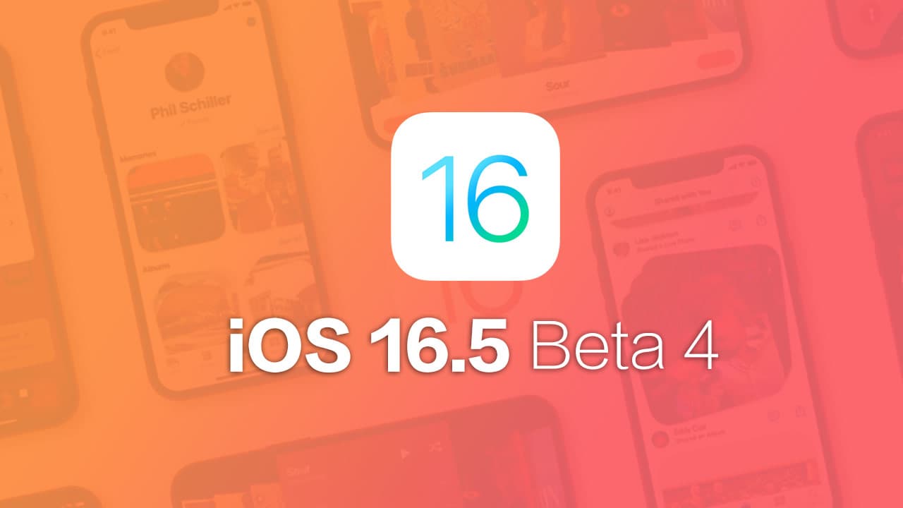 iOS 16.5 Beta 4 釋出了！新功能與更新重點一次了解