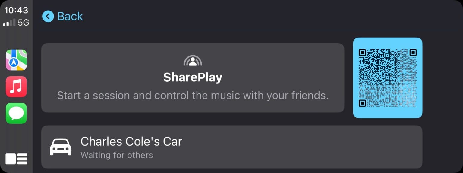 CarPlay Simulcast Sharing 1