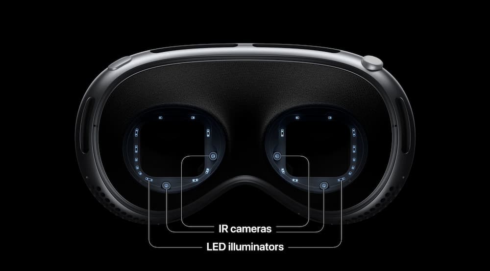 Apple Vision Pro 眼球追蹤