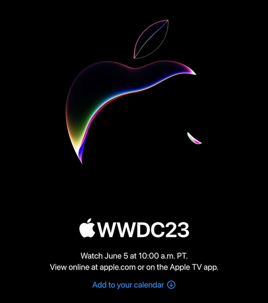 Apple官網WWDC23直播