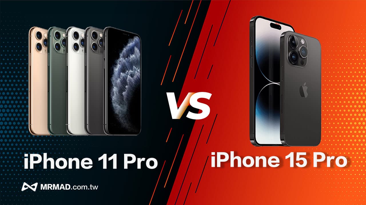 iphone 11 pro vs iphone 15 pro