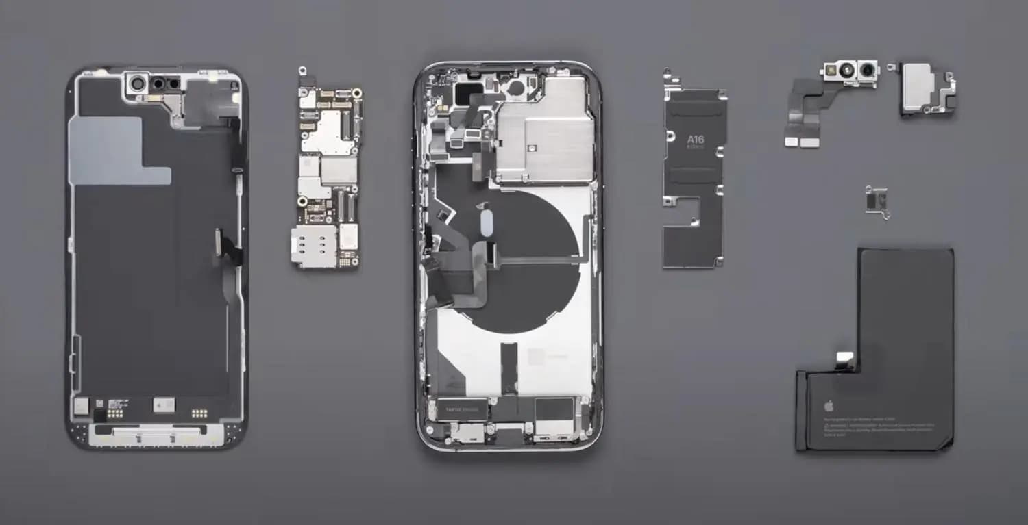 iPhone零件拆解