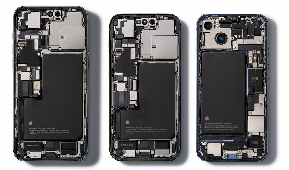 iPhone與安卓手機內部設計差異