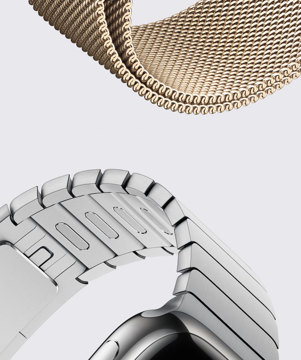 Apple Watch錶帶種類3：不鏽鋼金屬清潔方式