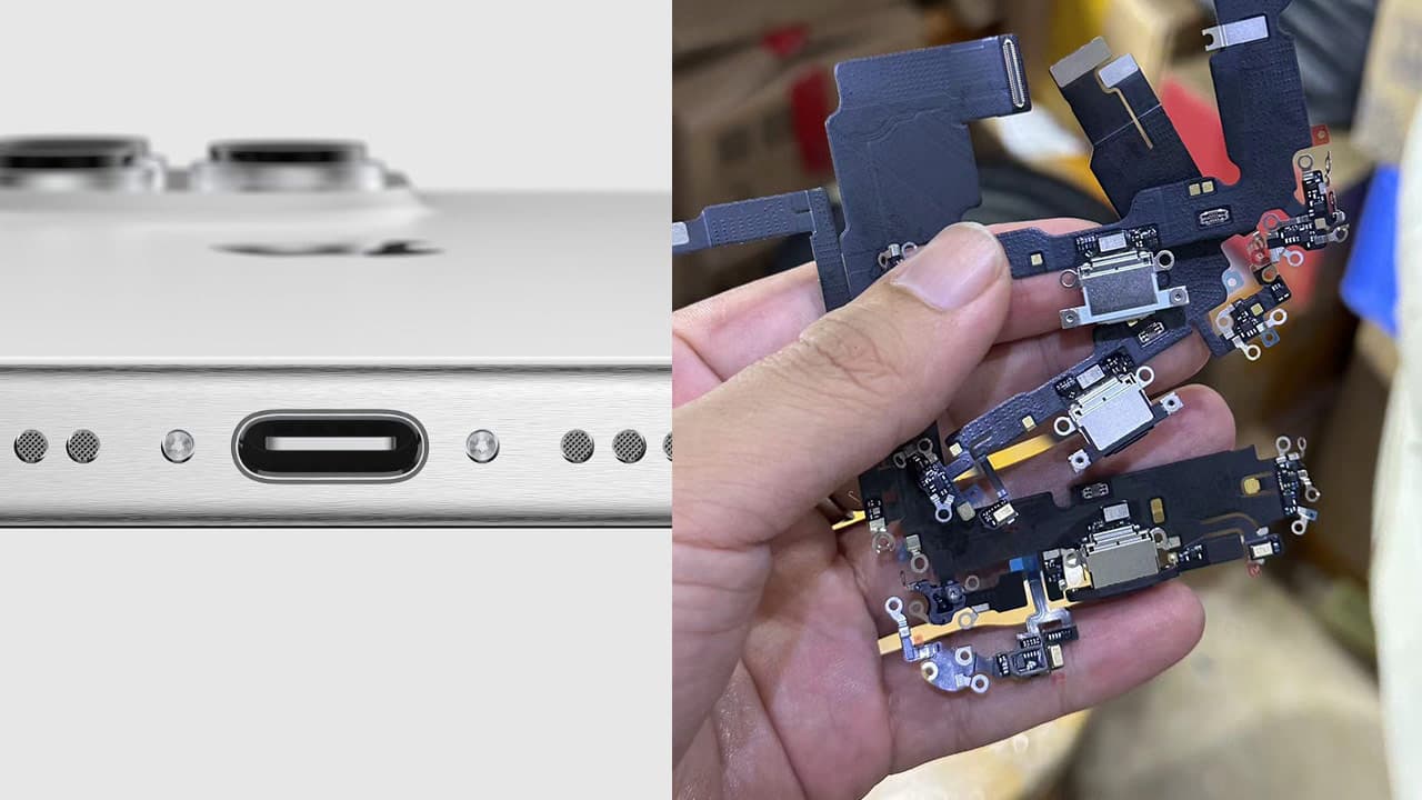 蘋果iPhone 15 USB Type-C 零件曝光，3大亮點規格一次看