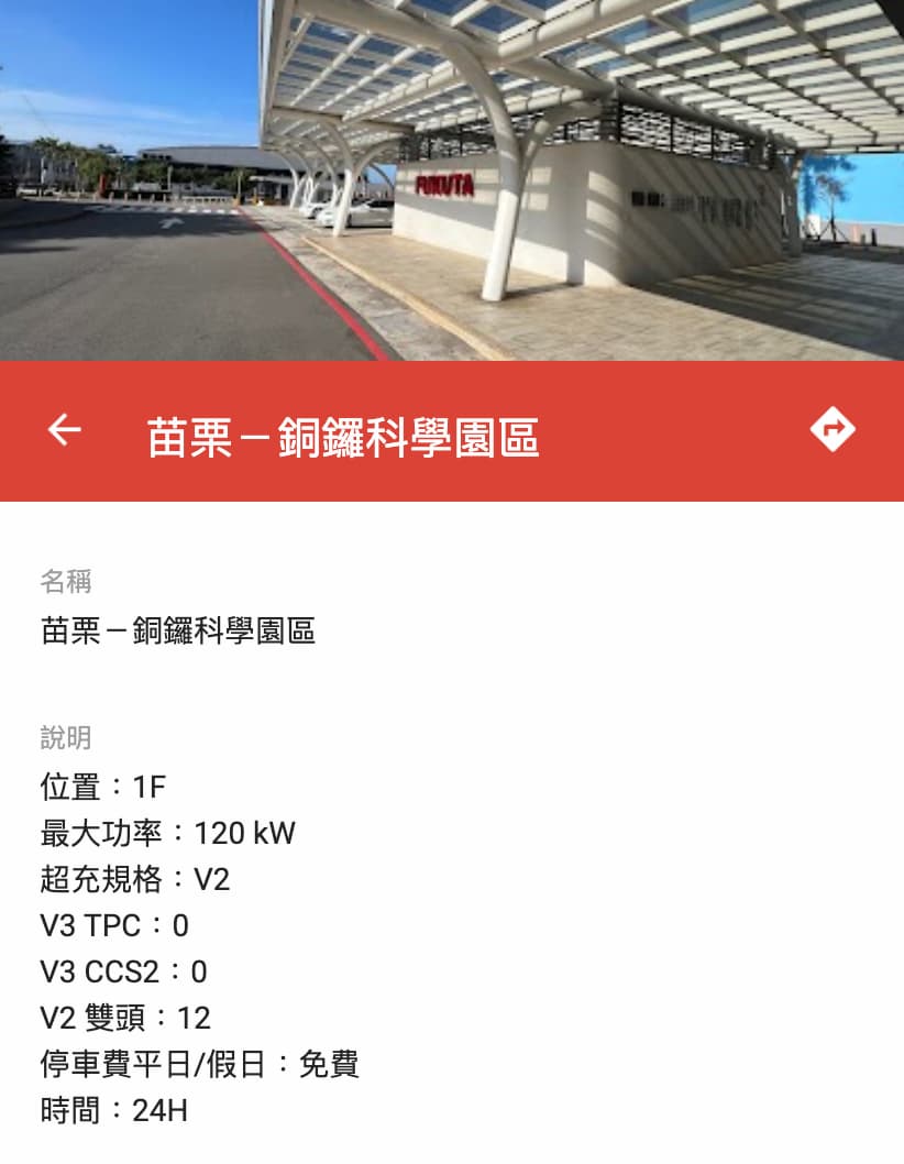 台灣 Tesla 特斯拉超級充電站地圖1