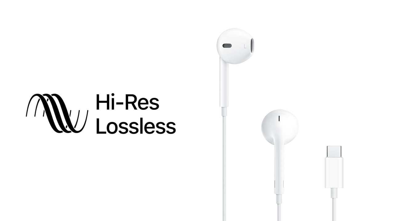 蘋果推出USB-C EarPods支援Apple Music無損音樂