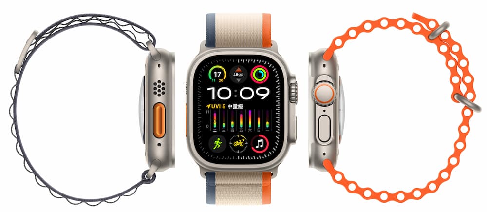 Apple Watch Ultra 2 與 Ultra 1 代螢幕與外觀設計差異1